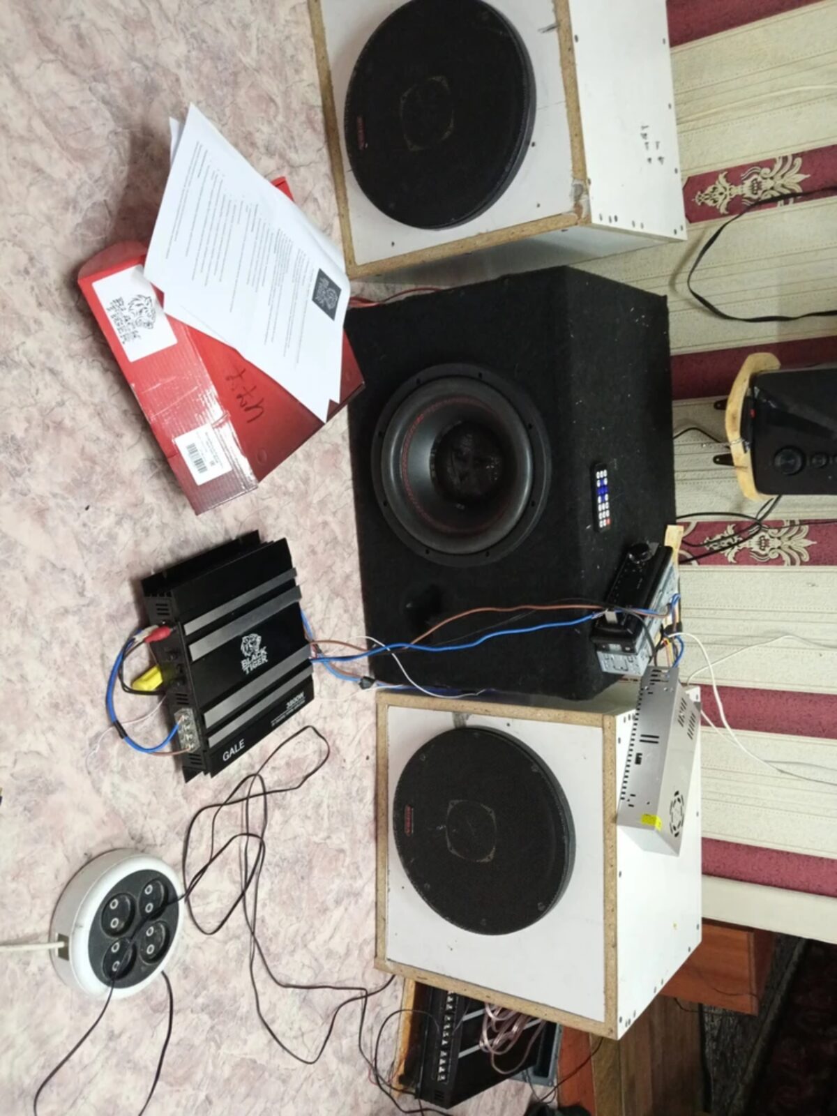 Gale 3800W — установка (фото клиента)