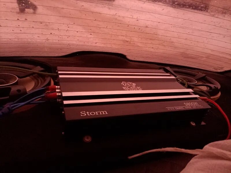 Storm 5800W — установка (фото клиента)